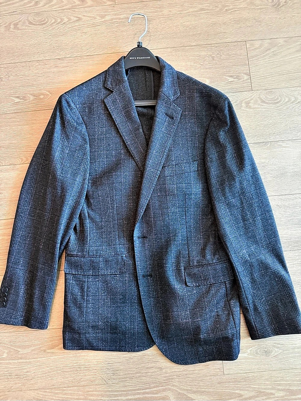 AWEARNESS KENNETH COLE Slim Fit Stretch Blazer in Charcoal Gray 40 Short